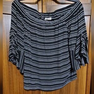 Pebble and Stone Off Shoulder Top